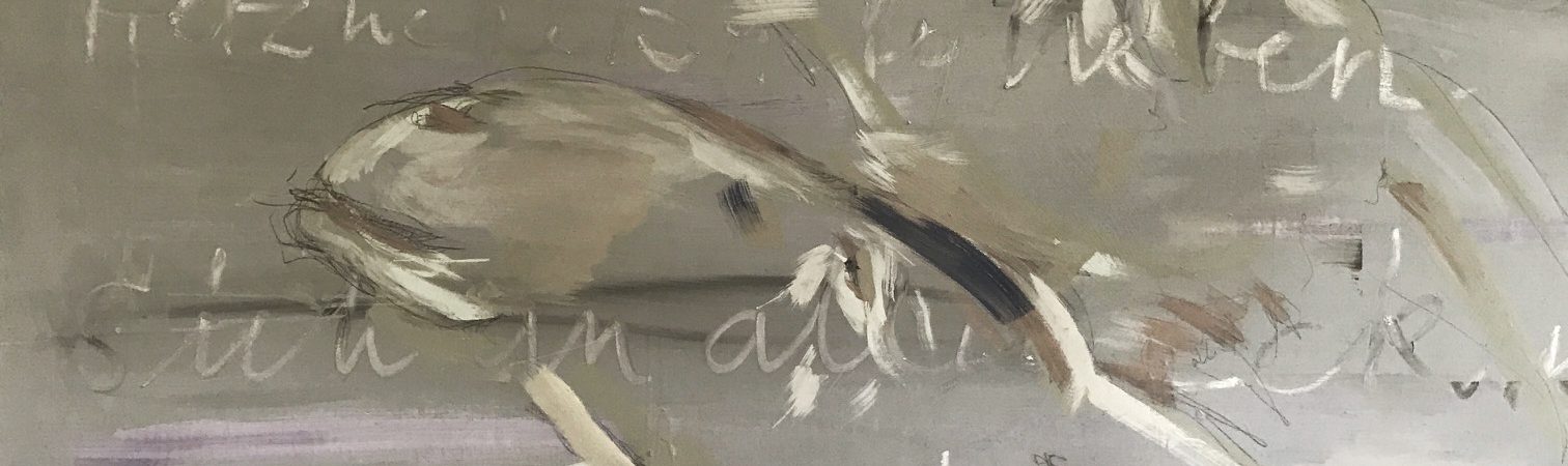 Esel, Lehmfarben, 160 x 200, 2022
