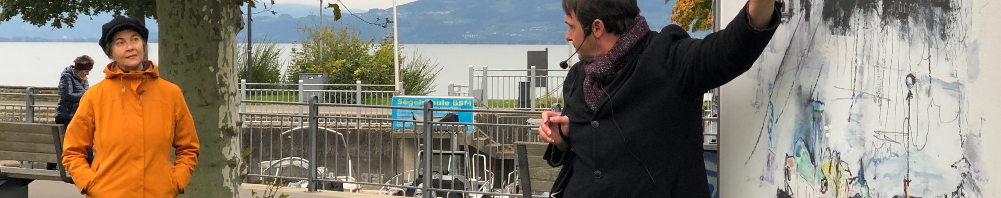Kunstpark Langenargen 2021, Kuratorenführung Ausstellung