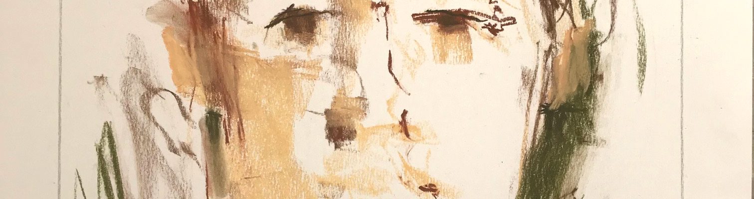 Portrait Vollmoeller, Pastell, 70x50, Museum Langenargen